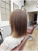切りっぱなしストレートボブ☆