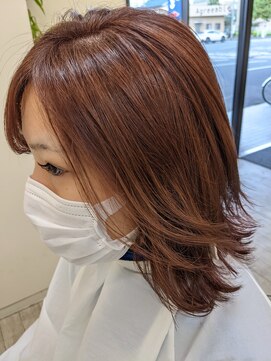 アグリエイブル(hair Agreeable) ピンクカラー