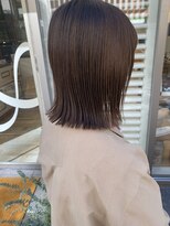 ネオリーブ アンド 渋谷店(Neolive &)&nbsp;【Neolive & 渋谷店】韓国風テラコッタ×ぷつっとボブ