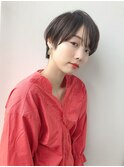 前髪カール/ネオシースルーバング/くびれボブ［銀座］