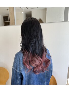 ロアン(roan) ピンクグラデーションカラー