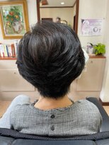 弱酸性 さとう美容室 大人ふんわりショート