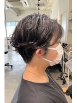 ノイ(noi)&nbsp;#noi_style ハンサムショート×ニュアンスパーマ