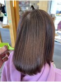 髪質改善ストレート
