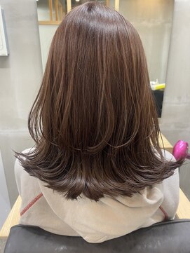 フレーム なんば店(FRAME) レイヤーミディアムスタイル♪