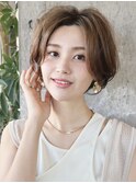 大人前下がりショート/イメチェン/30代40代50代