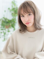 浅草/髪質改善/外国人風グラデーション☆外ハネボブパーマc