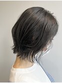 【切りっぱ】ウルフボブ