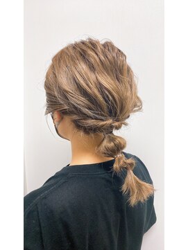 エアー 銀座タワー(AIR) 【タマネギヘアアレンジ】air銀座タワー　藤本麻衣