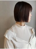 #BLUEボブ あごライン