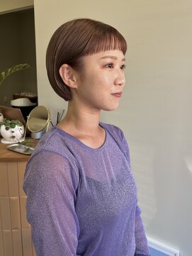 リン(Lin) coral beige bob