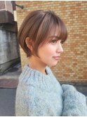 大人くびれショートボブ