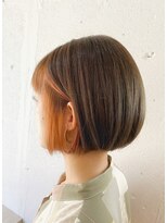 ニッチ(NICHE)&nbsp;【NICHE HAIR】【西鎌倉】インナーカラー/オレンジ