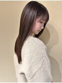 カシスブラウンで上品カラーに**Zen.手塚
