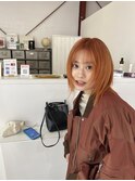 ウォームオレンジヘア