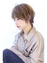 オーロ 緑地公園店(ORO)&nbsp;20代30代40代50代メルティカラーマッシュショートくびれヘア