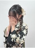 編み込み/編みおろし/10代20代人気スタイル