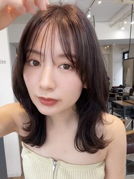 コート 表参道(Cote) Cote 美髪/エアリーロング/顔まわり/前髪カット/韓国レイヤー