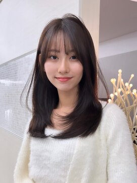 アンフィニー 銀座(ANFINI) レイヤーカット/前髪カット/くびれヘア/ウエットヘア/髪質改善