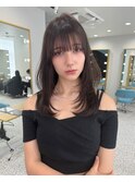 顔周りカット/前髪/韓国ヘア/髪質改善/熊本韓国/熊本/上通り