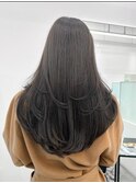 韓国風レイヤーカット顔まわりくびれオルチャン堀江