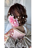 ボン マリアージュ&nbsp;振袖ヘアアレンジ