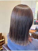髪質改善ストレートヘア縮毛矯正トリートメントミディアム