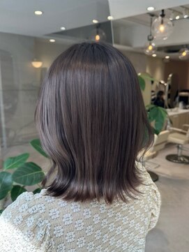 ミズチャーム(Ms.CHARM) 【高瀬陽介】ショコラブラウン×外ハネボブ