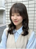コテ巻き風パーマ/デジタルパーマ/韓国風パーマ/デジパ/レイヤー