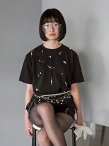 スペシャルオオサカ 難波店(Special OSAKA)&nbsp;切りっぱなしボブ/黒髪ショート