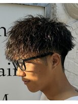 キングオブヘア バイ ノイズ 梅田茶屋町店(KING of hair by NOISM)&nbsp;*NOISMツイストスパイラルセンターパートビジネススタイル