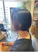 インナーカラー/ちら見えカラー/抜け感/垢抜けヘア/艶髪/個性派