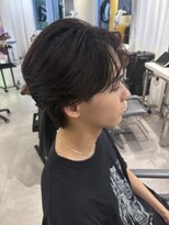 ユーフォリア 渋谷グランデ(Euphoria SHIBUYA GRANDE)&nbsp;毛流れパーマ  センターパート