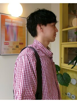 ヒントステーション(HINTSTATION) 〈浅草 半個室〉 メンズマッシュ/ニュアンスパーマ