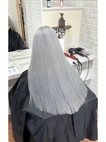 アボックス(abox)&nbsp;ホワイト/シルバー/グレー/髪質改善/ケアブリーチ/学割/U24