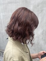 ガーランド (Garland) 似合わせボブパーマ 切りっぱなしボブ ゆるふわパーマ 透明感