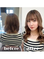 ガルボヘアー 心斎橋店(garbohair)&nbsp;お客様before＆after#プルエクステ#心斎橋エクステ