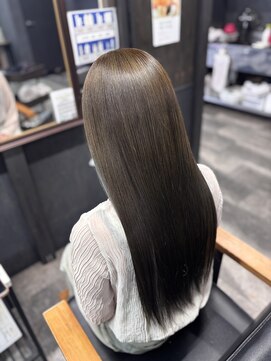 アローズ 荒尾店(arose) 赤みを抑えた髪質改善カラー