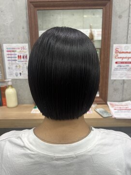 ブレイブ 福岡天神店(BRAVE) 切りっぱなしボブ