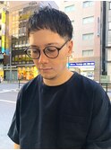 クロップ風ダウンバング【池袋メンズカット/目白メンズカット】