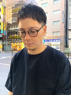 リアイス(Re:ICE) クロップ風ダウンバング【池袋メンズカット/目白メンズカット】