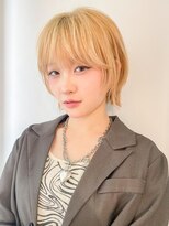 テトラ バイ ネオリーブ 横浜西口店(tetra by neolive)&nbsp;レイヤーボブ横浜ケアブリーチリタッチ顔まわりN