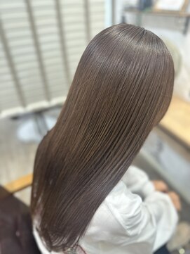 ラウラアンドロー(LAURA&RO) ミルクティーベージュダブルカラーインナーカラーケアブリーチ