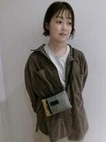 モリオ フロム ロンドン イオンモール 熊本店(morio FROM LONDON)&nbsp;切りっぱなしボブ×パーマ