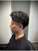 ノーセット　ニュアンスパーマ　メンズパーマ新潟　新潟市中央区