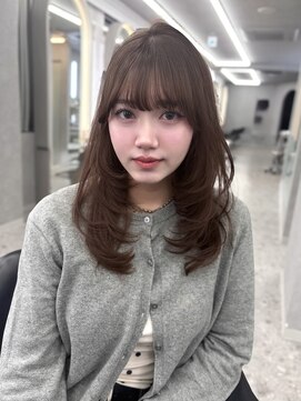 天神美容室 【本松美咲】レイヤーカット