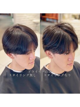 アース 藤沢店(HAIR&MAKE EARTH) メンズ・ショートにオススメ☆毛流れナチュラルストレート
