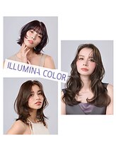 【イルミナカラー】　ダメージを抑え圧倒的透明感、艶のある髪へ！話題の【白髪ぼかし】にも対応♪