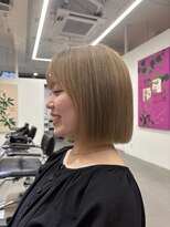 サニーズ(SUNNY'S by CONKS)&nbsp;ぷつっとラインがポイント！切りっぱなしBob！