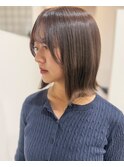 色持ち重視◎ほんのり赤味の艶ブラウン
